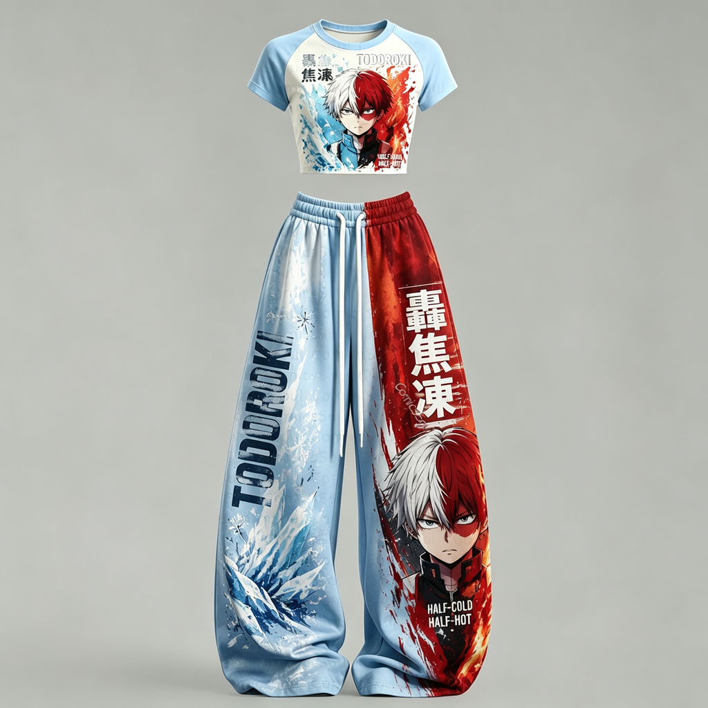 My Hero Academia Top & Elasticated Trousers Two-Piece Set