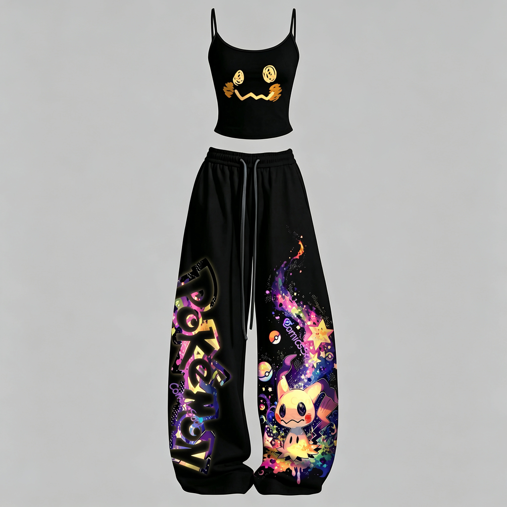 Pokémon Top & Elasticated Trousers Two-Piece Set