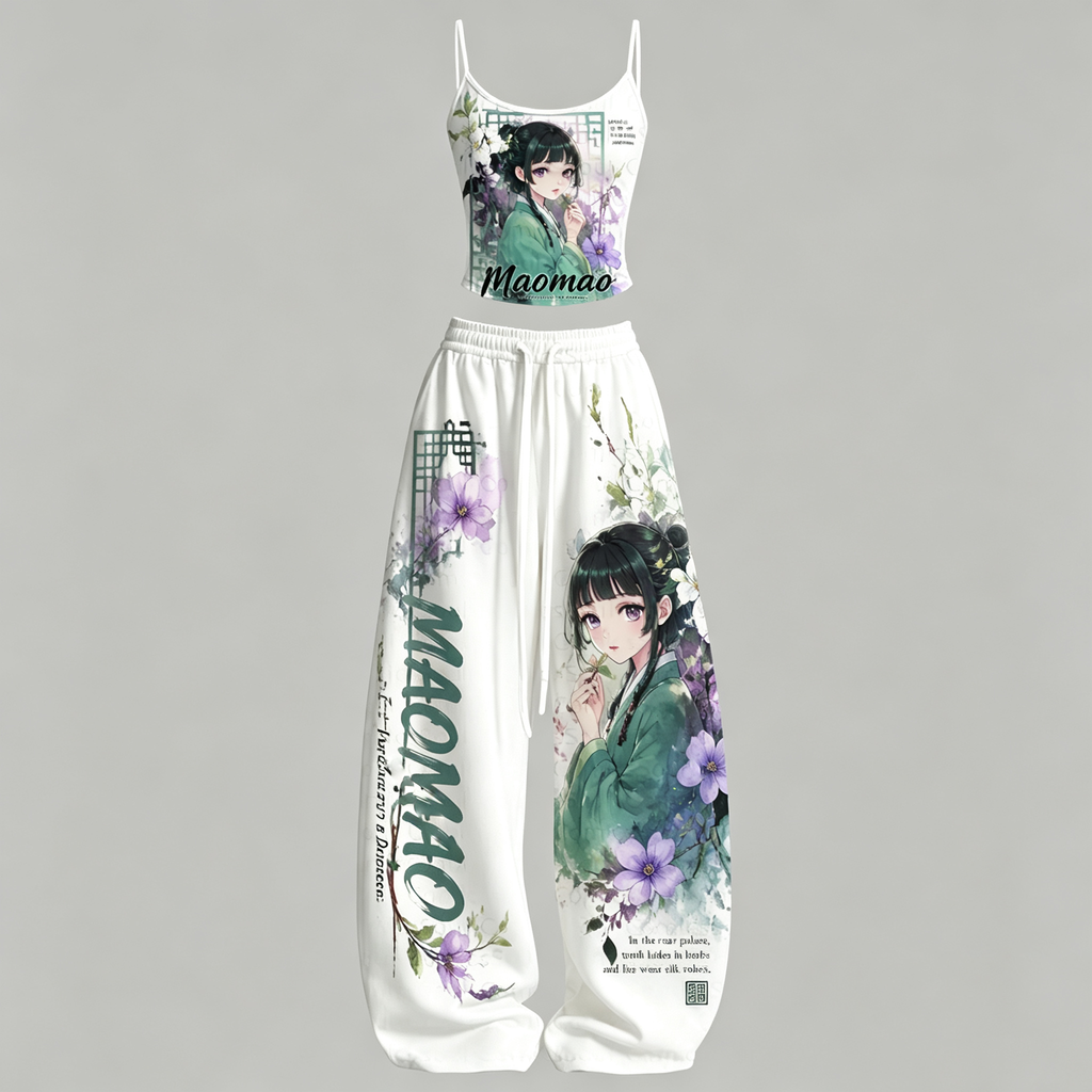 The Apothecary Diaries Top & Elasticated Trousers Two-Piece Set