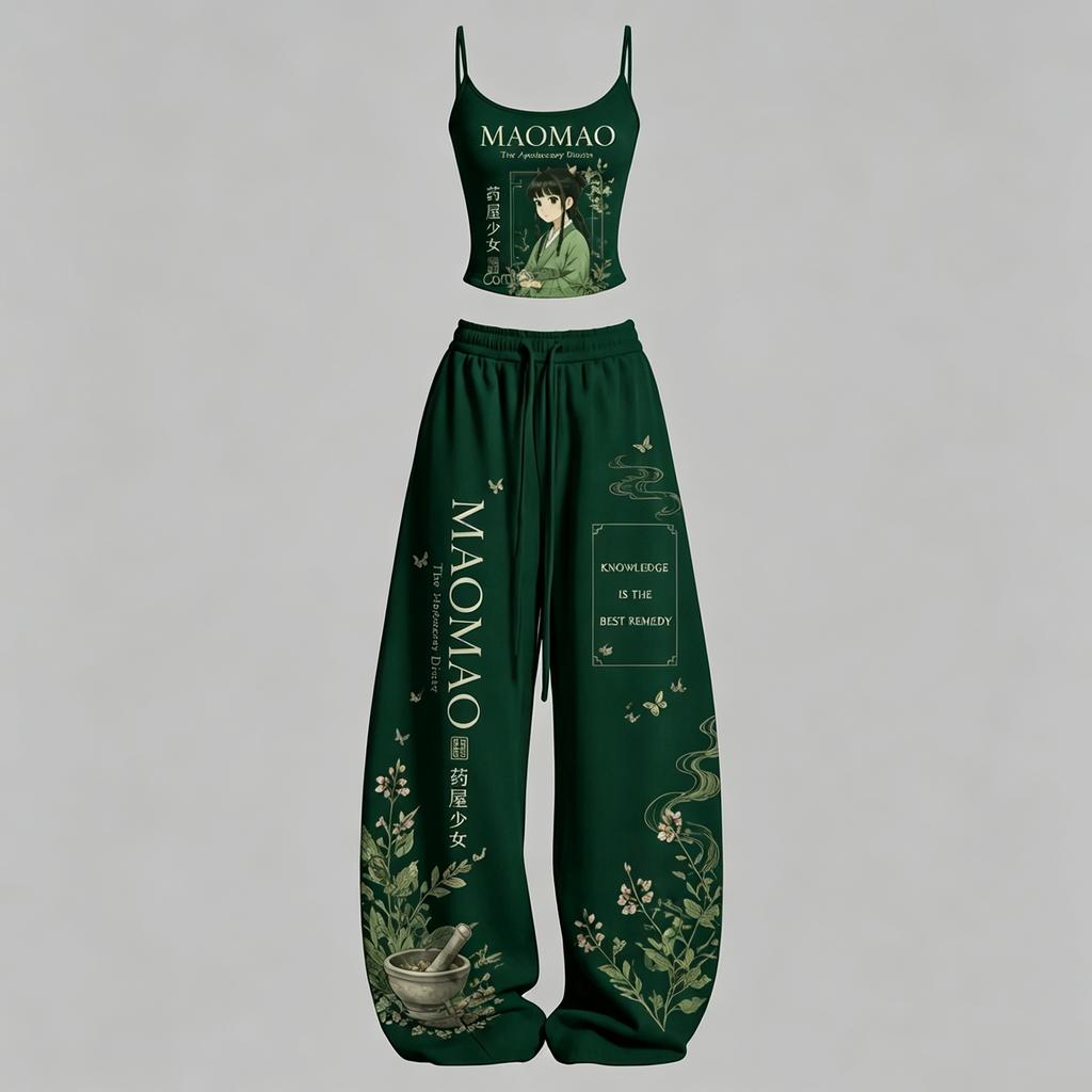 The Apothecary Diaries Top & Elasticated Trousers Two-Piece Set