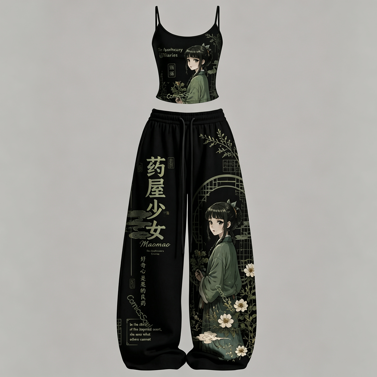 The Apothecary Diaries Top & Elasticated Trousers Two-Piece Set