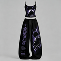 SOLO LEVELING Top & Elasticated Trousers Two-Piece Set