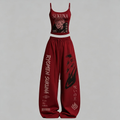 Jujutsu Kaisen Top & Elasticated Trousers Two-Piece Set