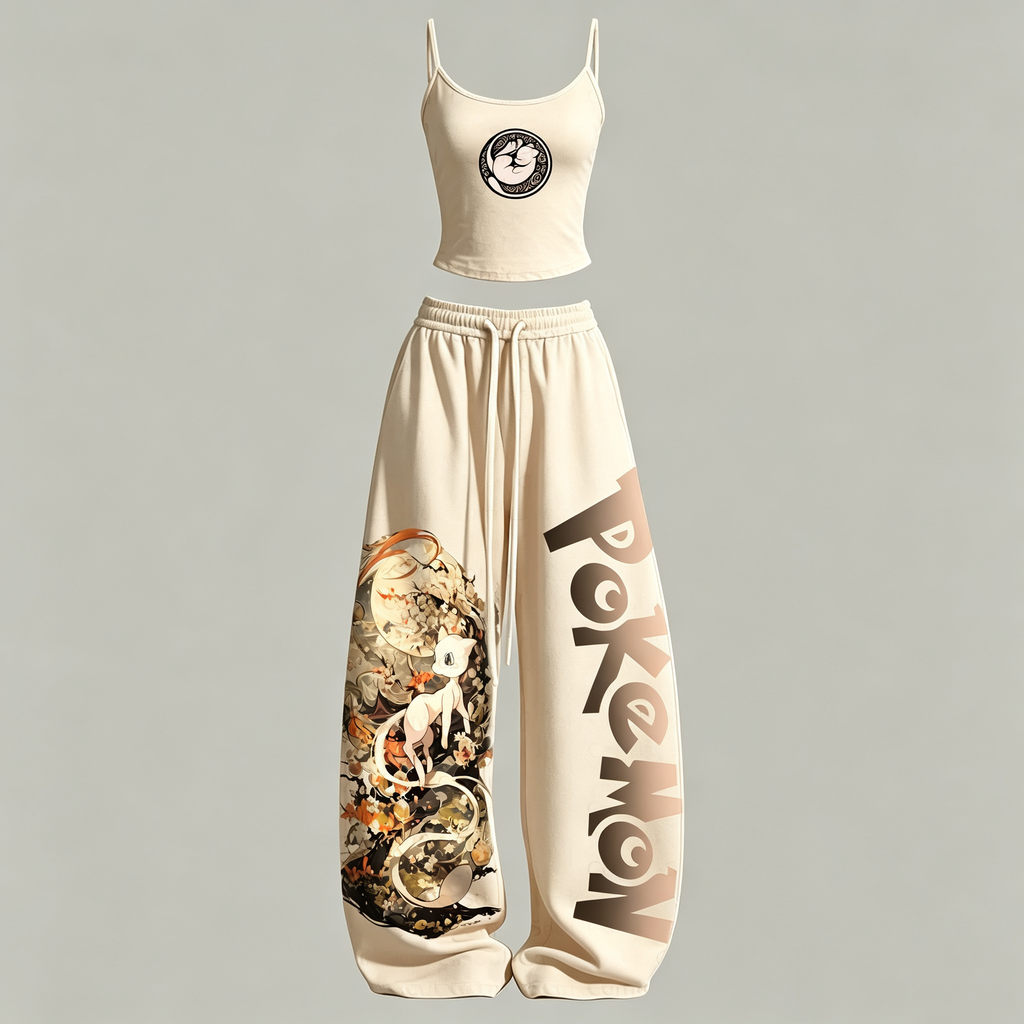 Pokémon Top & Elasticated Trousers Two-Piece Set