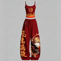 Demon Slayer Top & Elasticated Trousers Two-Piece Set