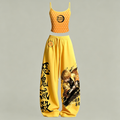 Demon Slayer Top & Elasticated Trousers Two-Piece Set