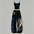 Demon Slayer Top & Elasticated Trousers Two-Piece Set