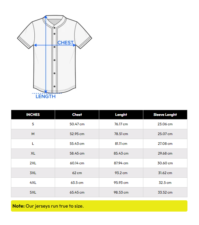 Demon Slayer baseball jersey
