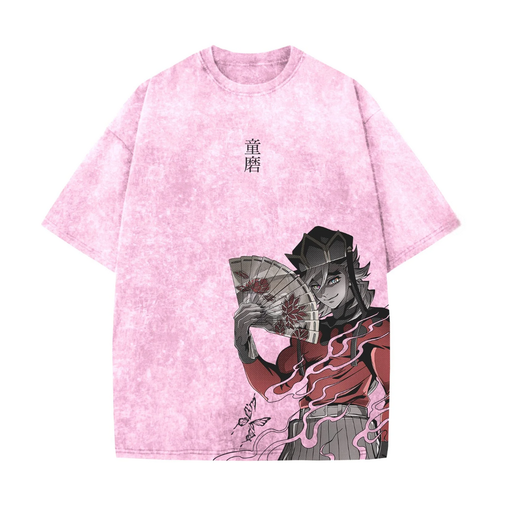 Vintage Oversized T-Shirt Demon Slayer
