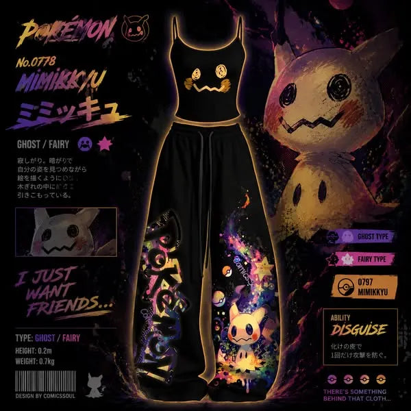 Pokémon Top & Elasticated Trousers Two-Piece Set