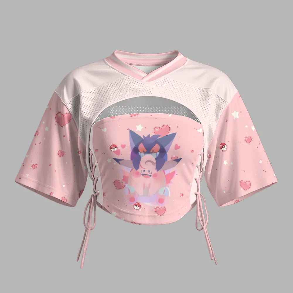 Pokémon Mesh Short-Sleeve Bandeau Set