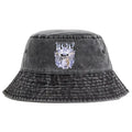 Animescollection Huh Cat Chonky Ben Meme Washed Bucket Hat
