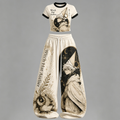 Witch Hat Atelier T-Shirt & Elasticated Trousers Two-Piece Set