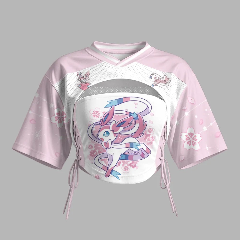 Pokémon Mesh Short-Sleeve Bandeau Set