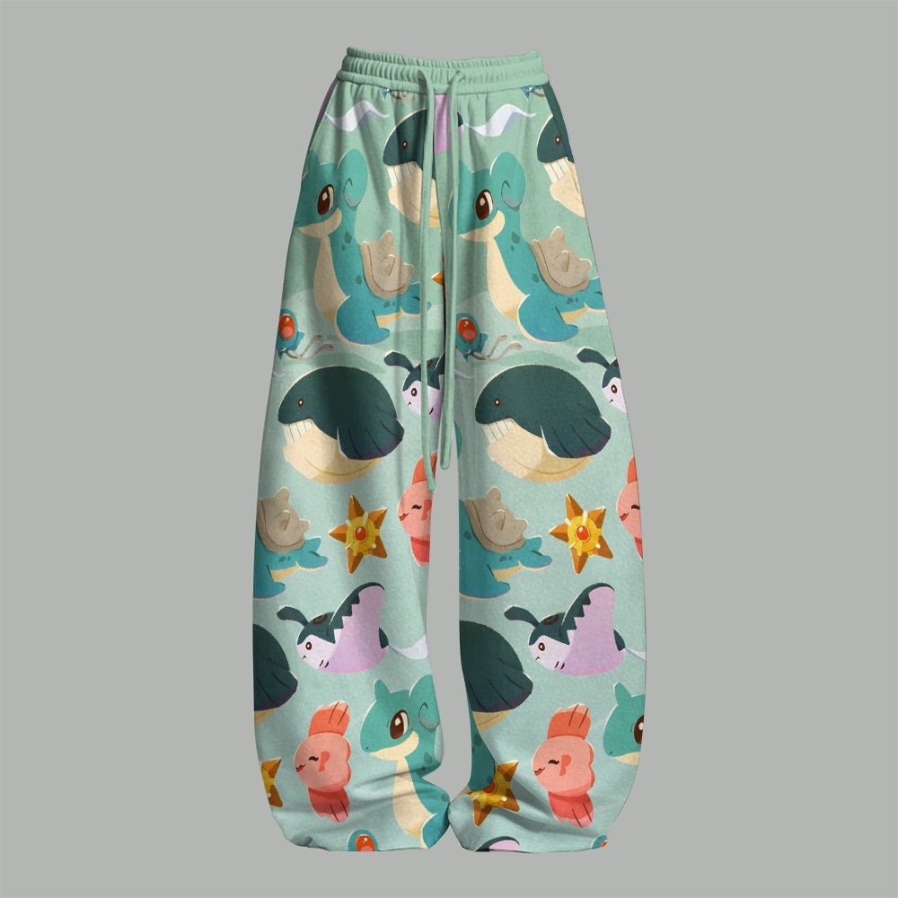 Pokémon Women's Crop Top and Elastic Waist Pants Set