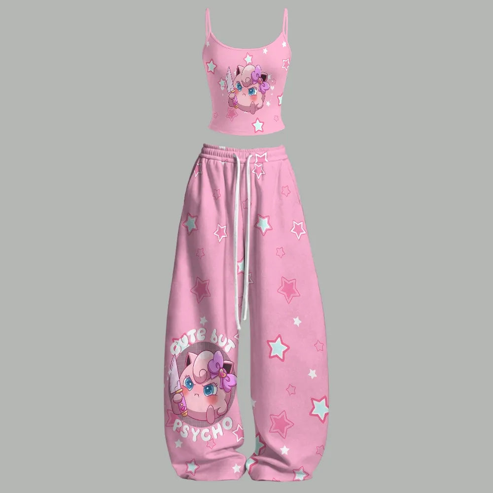 Pokémon Top & Elasticated Trousers Two-Piece Set