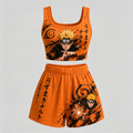 Animescollection Naruto Vest and shorts Two-Piece Set