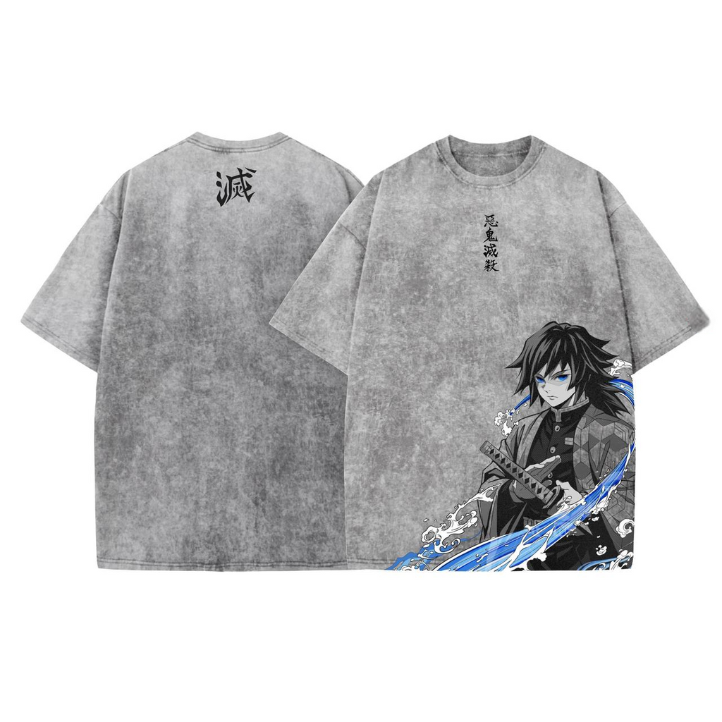 Vintage Oversized T-Shirt Demon Slayer