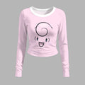 Pokémon Long-sleeved double-layer stretch pants set
