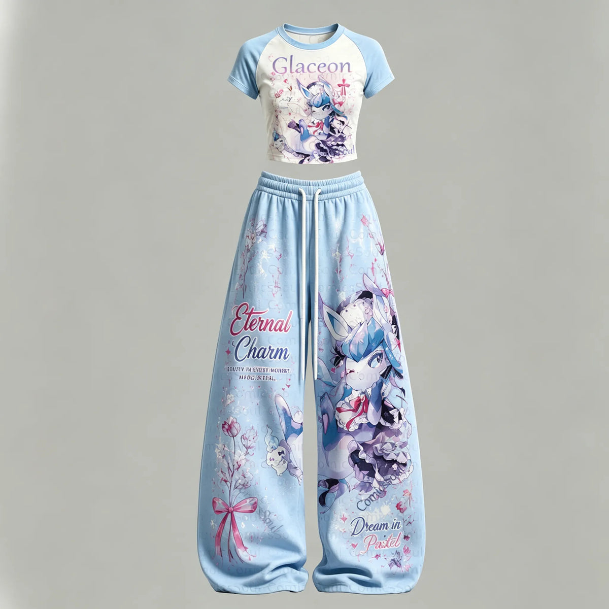 Pokémon T-Shirt & Elasticated Trousers Two-Piece Set