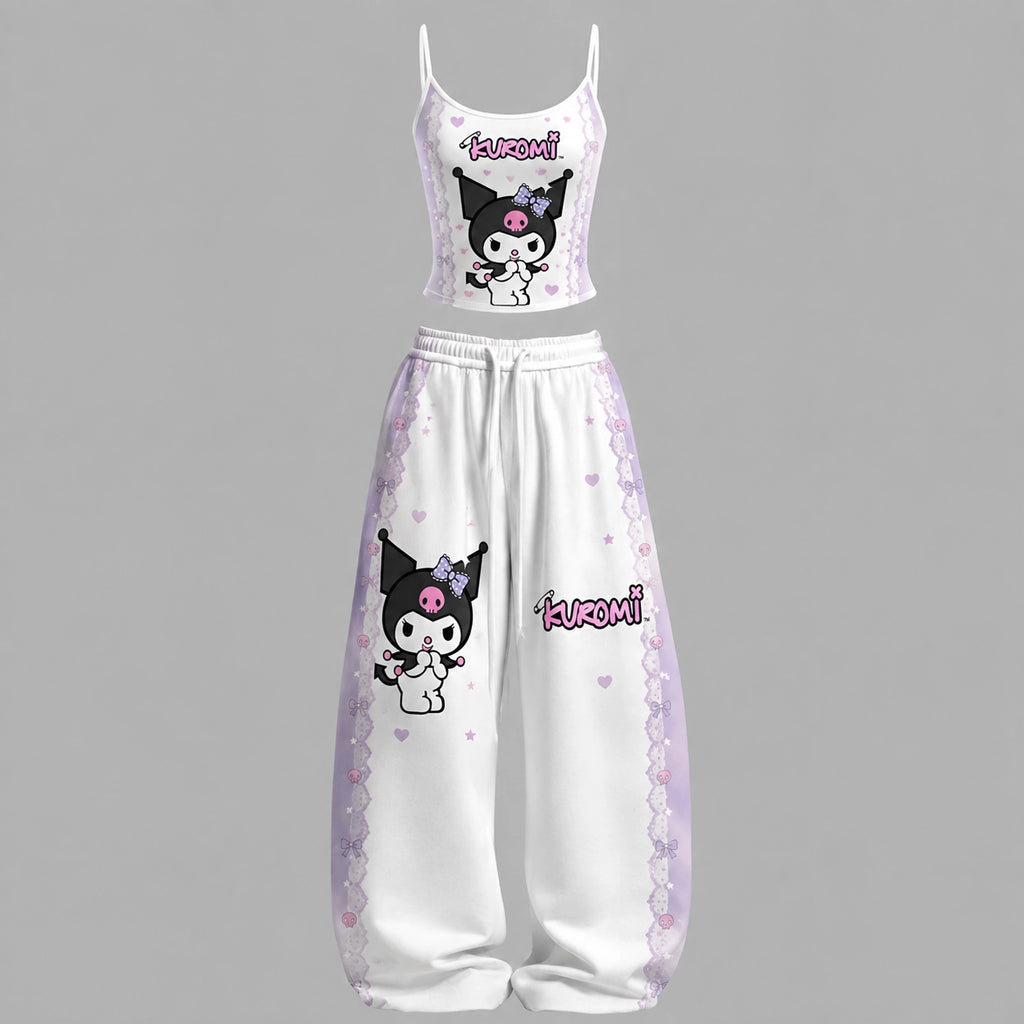 Hello Kitty Top & Elasticated Trousers Two-Piece Set