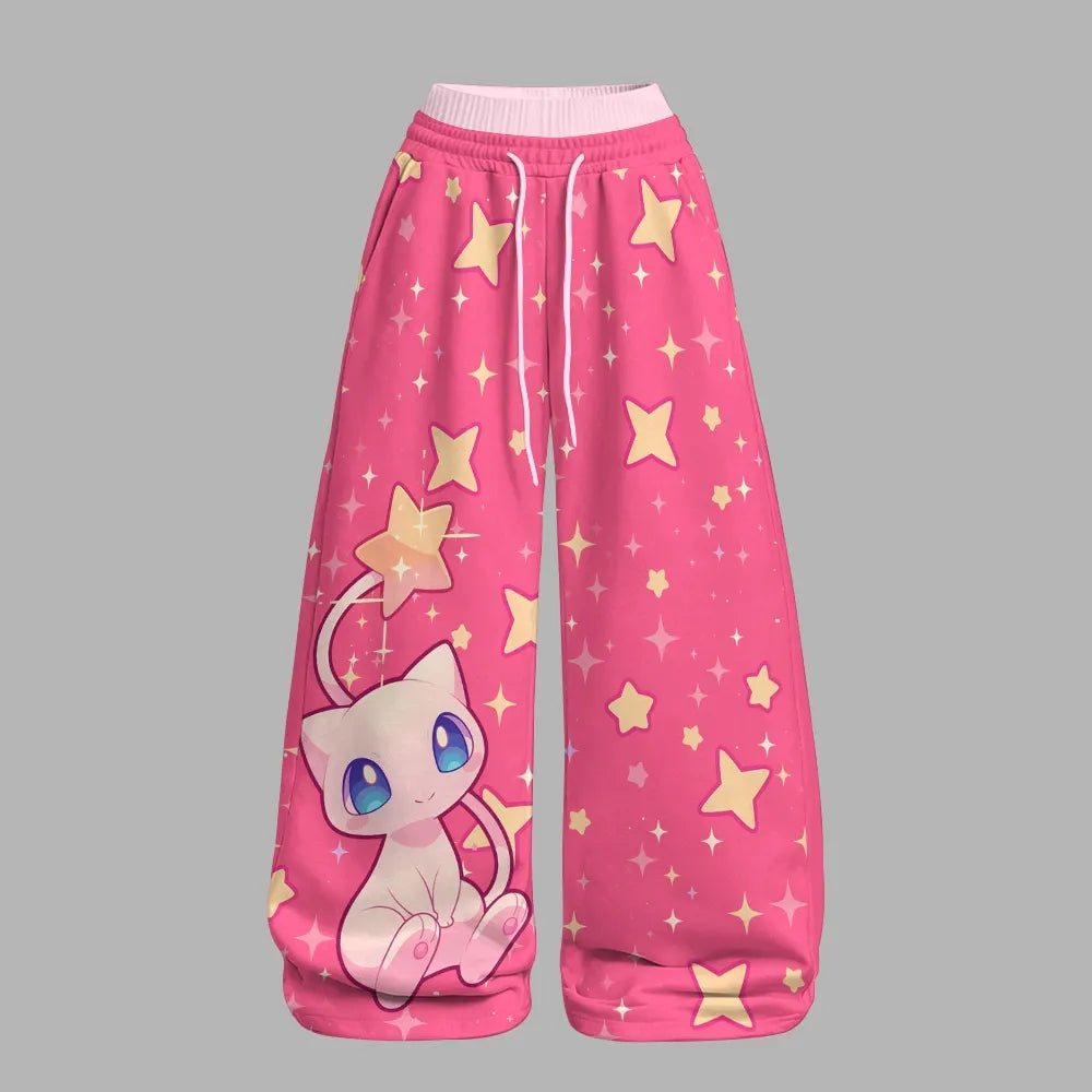 Pokémon Long-sleeved double-layer stretch pants set