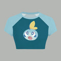 Pokémon Women's Crop Top and Elastic Waist Pants Set