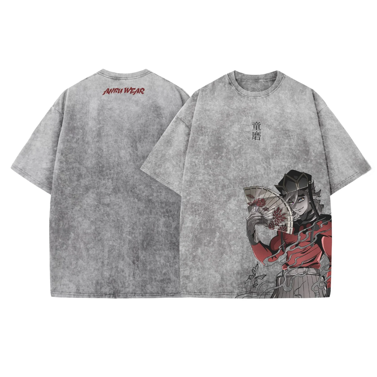 Vintage Oversized T-Shirt Demon Slayer