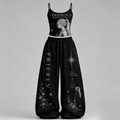 Frieren T-Shirt & Elasticated Trousers Two-Piece Set