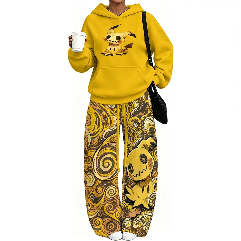 Pokémon Vintage Plush Hoodie set