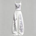 Frieren T-Shirt & Elasticated Trousers Two-Piece Set