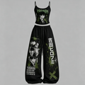 Chainsaw Man Top & Elasticated Trousers Two-Piece Set