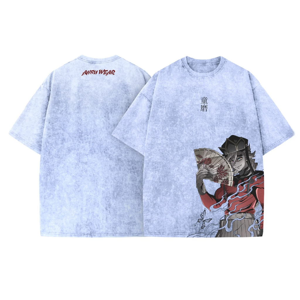 Vintage Oversized T-Shirt Demon Slayer