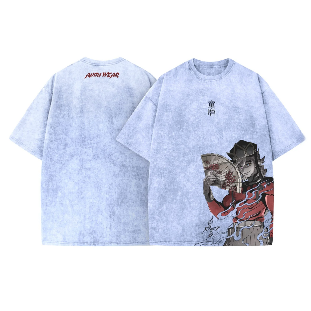 Vintage Oversized T-Shirt Demon Slayer