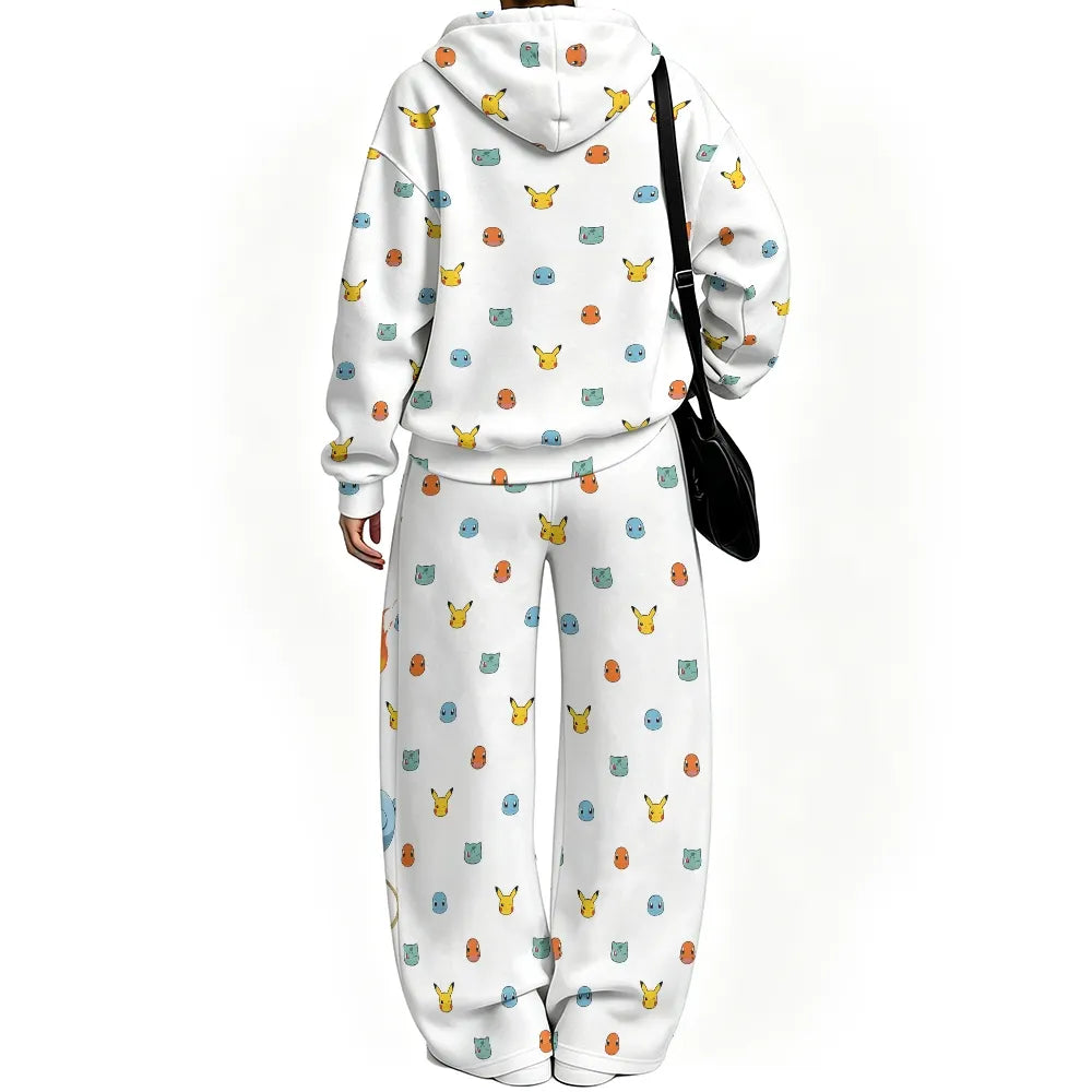Pokémon Vintage Plush Hoodie set