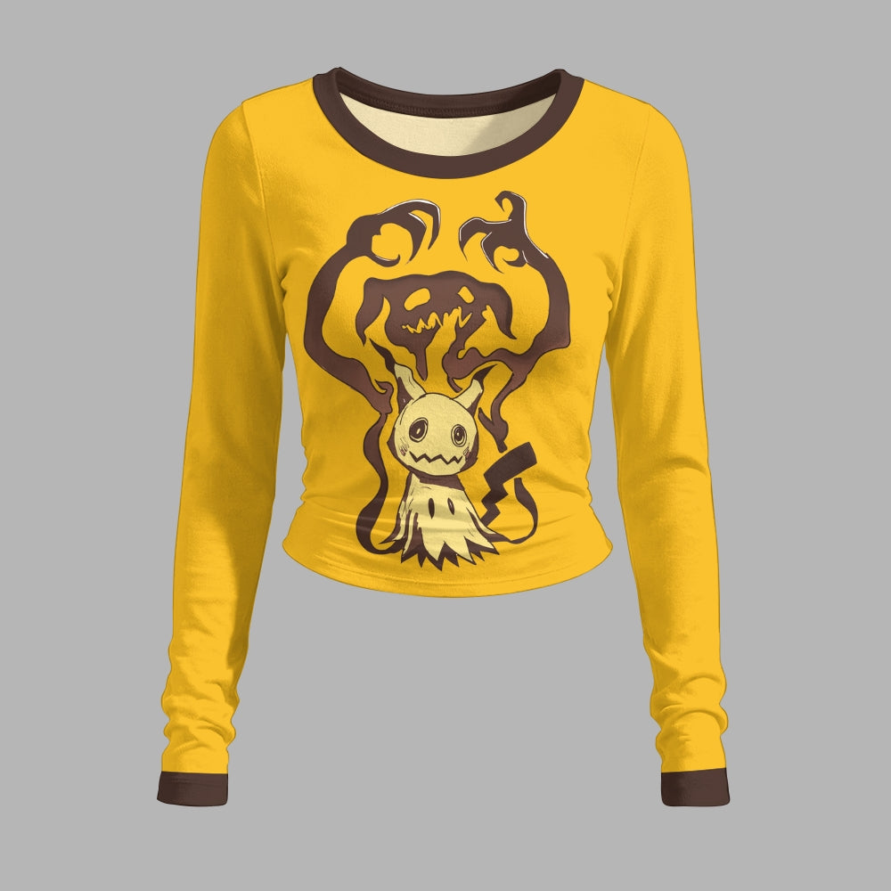 Pokémon  Long-sleeved double-layer stretch pants set