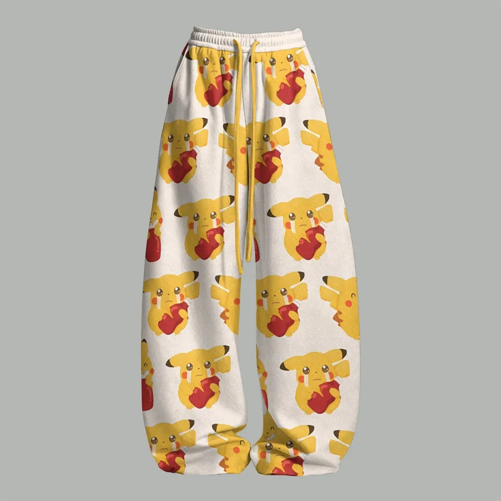 Pokémon Women's Crop Top and Elastic Waist Pants Set