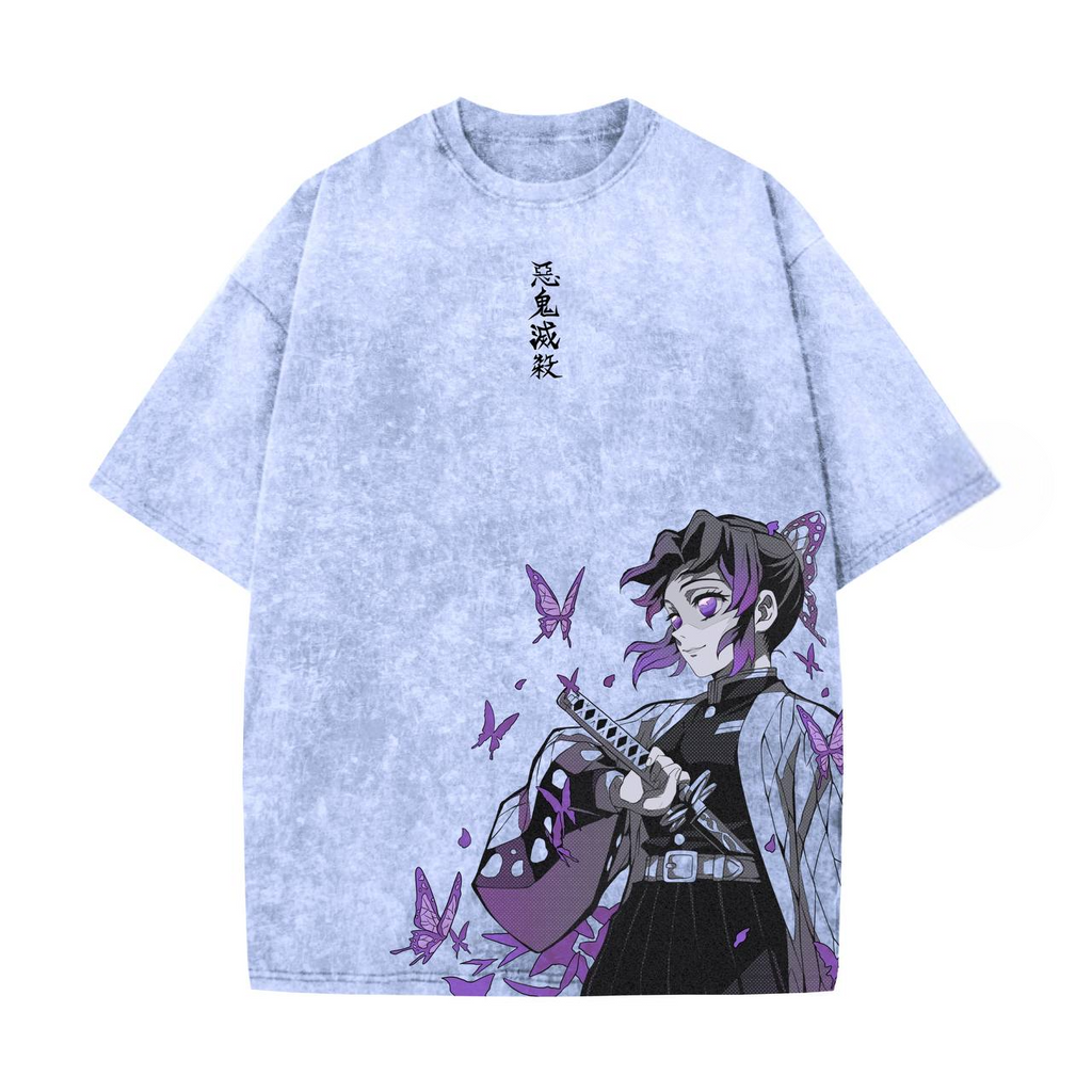 Vintage Oversized T-Shirt Demon Slayer