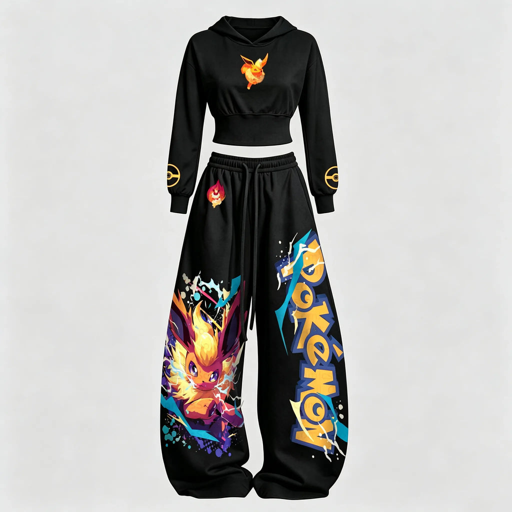 Pokémon Hoodie & Pants TwoPiece Tracksuit Set