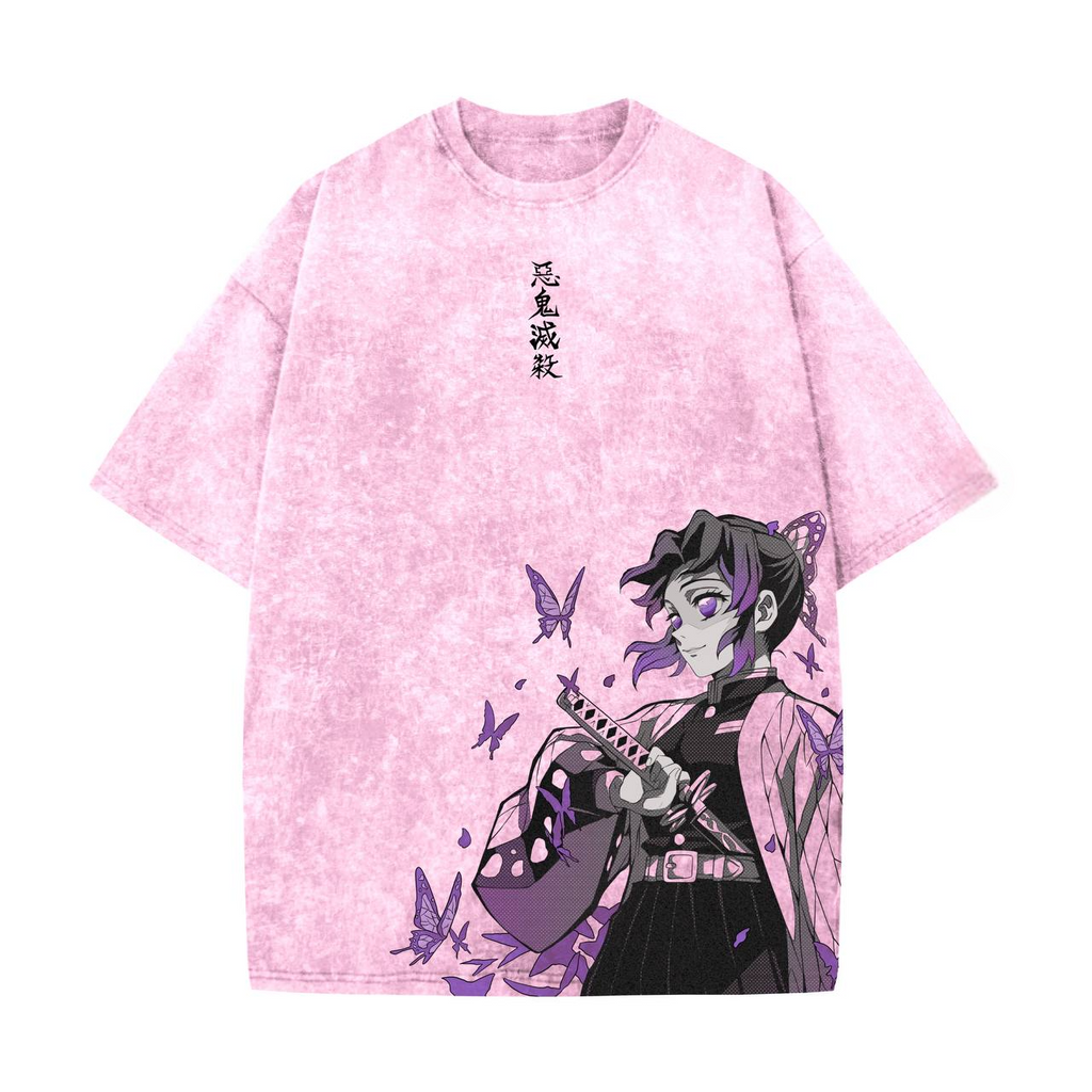 Vintage Oversized T-Shirt Demon Slayer