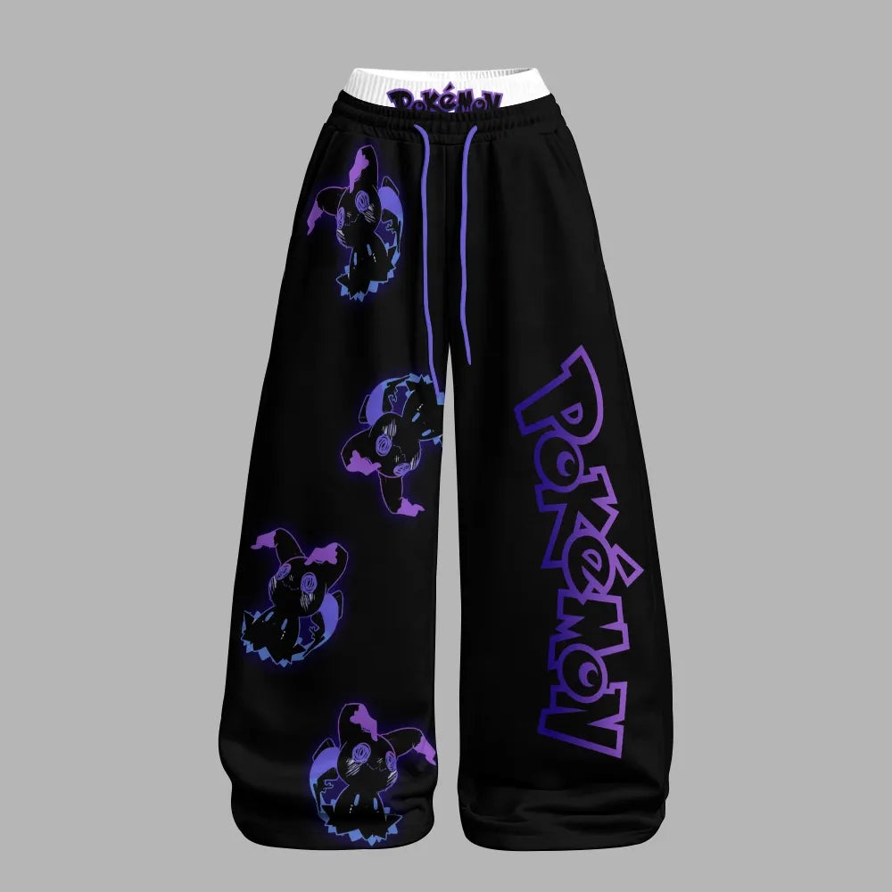 Pokémon Long-sleeved double-layer stretch pants set