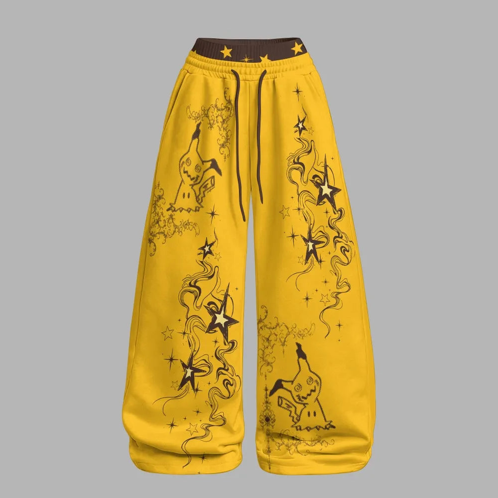 Pokémon  Long-sleeved double-layer stretch pants set