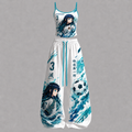 Demon Slayer Soccer Top & Elasticated Trousers Two-Piece Set