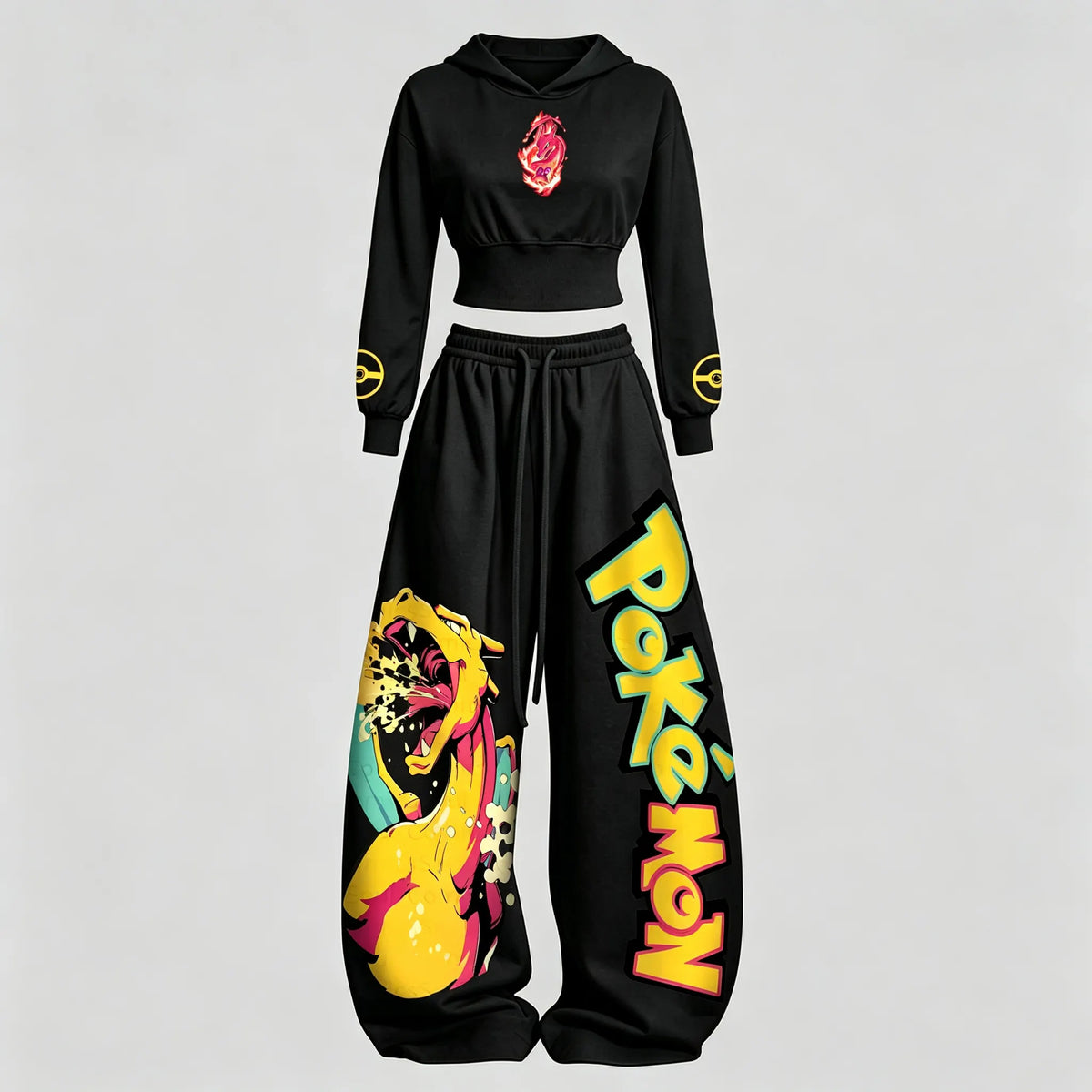 Pokémon Hoodie & Pants TwoPiece Tracksuit Set