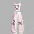 Hello Kitty Top & Elasticated Trousers Two-Piece Set