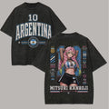Demon Slayer World Cup USA 2026 Unisex Washed T-Shirt