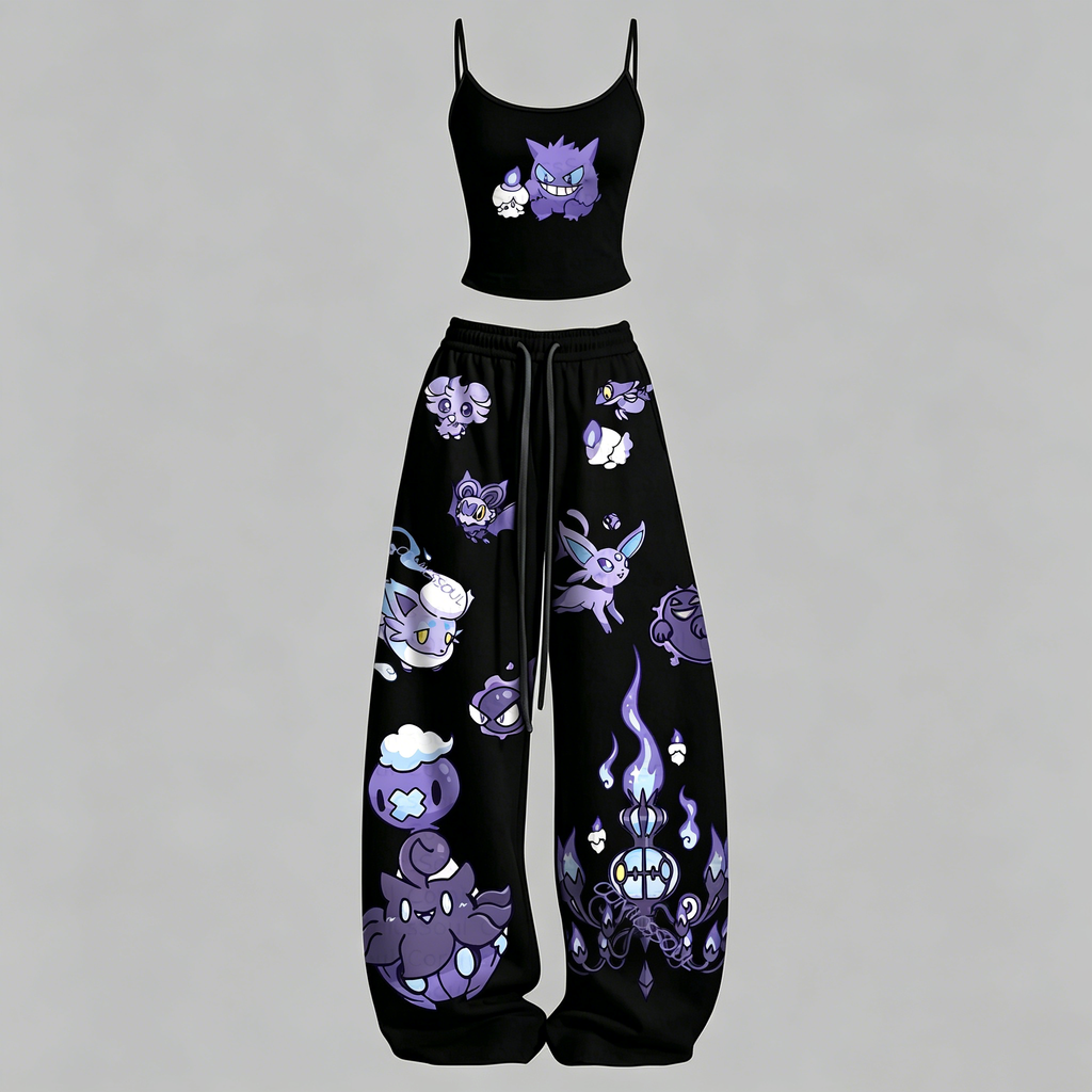 Pokémon Top & Elasticated Trousers Two-Piece Set