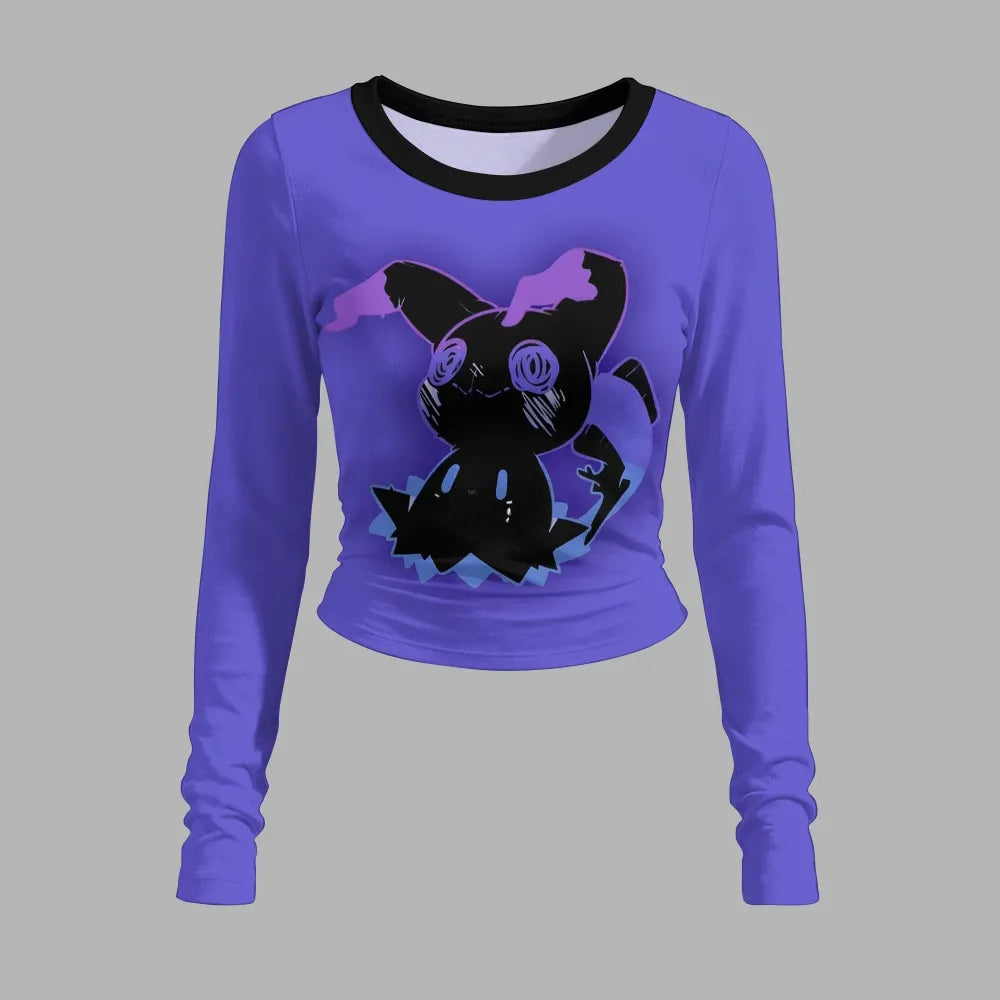 Pokémon Long-sleeved double-layer stretch pants set