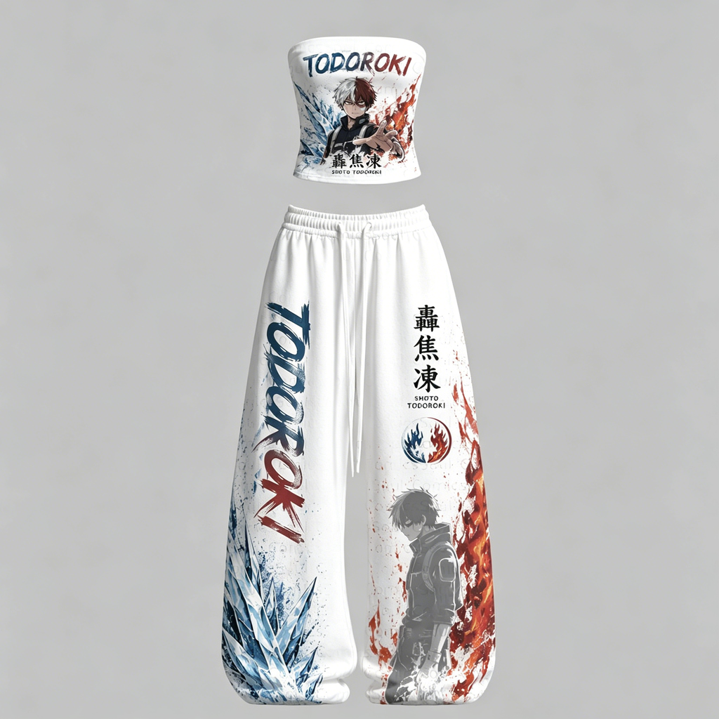 My Hero Academia Top & Elasticated Trousers Two-Piece Set