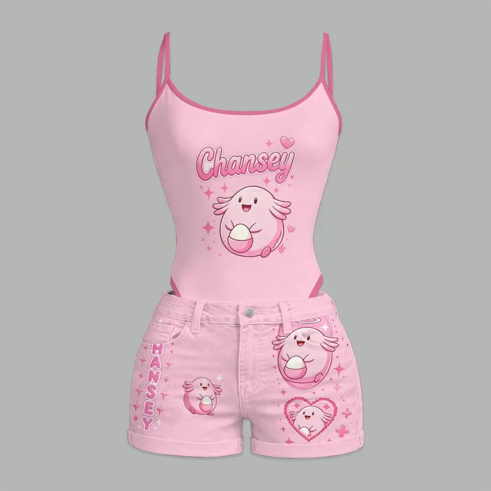 Pokémon vest and shorts set
